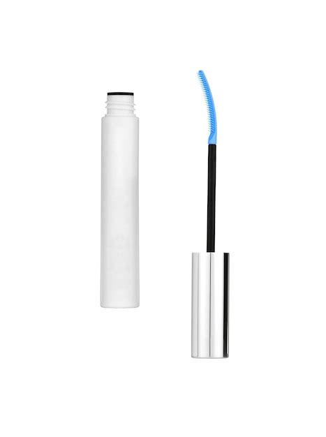 Premium Photo | Blue mascara for eyes isolated