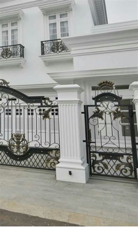 gate and fence ideas gates gate with door gate for stairs gate design ...