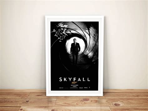 Affordable James Bond Skyfall Poster | Canvas Prints Australia