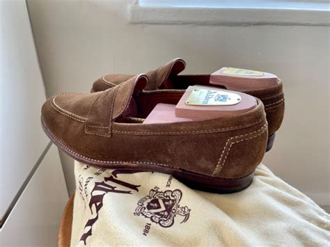 Alden D Snuff Suede Lhs Penny Loafer Alden Model Project