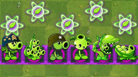 Pvz All Green Pea Plants Max Level Vs Zombot Catastro Liope Who