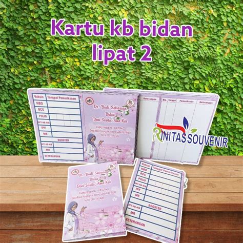 Jual Kartu Imunisasi Bidan Register Imunisasi Bidan Shopee Indonesia