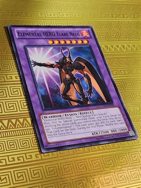 Yu Gi Oh Elemental Hero Flare Neos