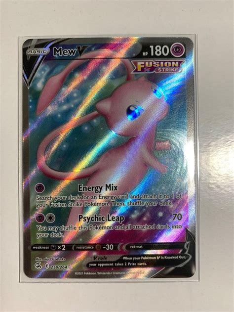 Pokemon Karte Full Art Mew Kaufen Auf Ricardo