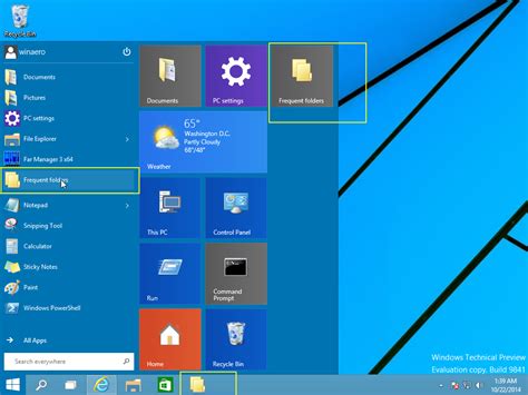 Pin Frequent Folders To Start Menu Or Taskbar In Windows