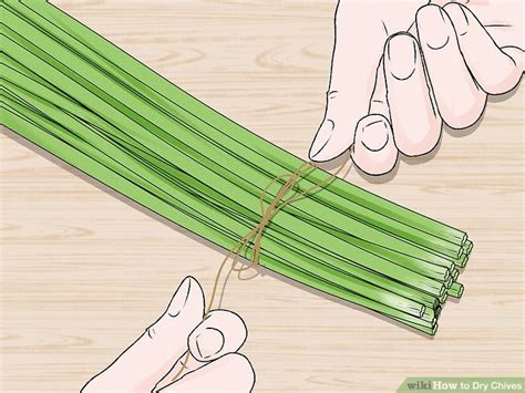 3 Ways To Dry Chives Wikihow