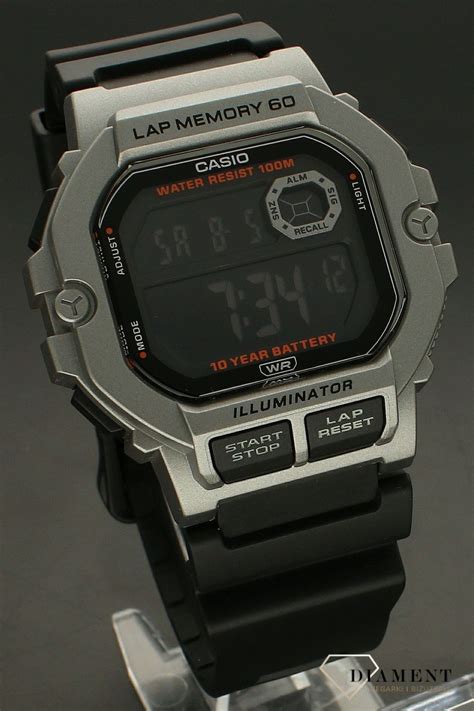 Zegarek M Ski Casio Digital Ws H Bvef Zegarki Diament Pl