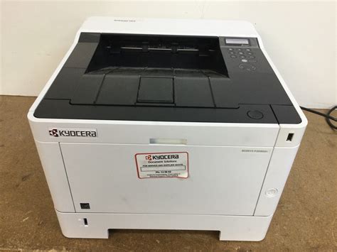 Printer Kyocera Ecosys P Dn Powers On No Toner Not Tested