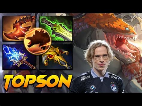 Topson Primal Beast Monster Carry Dota Pro Gameplay Watch Learn