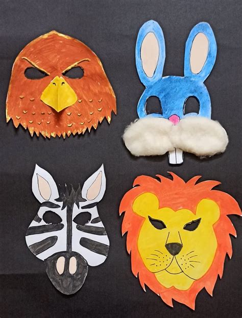 Animal mask | Animal masks, Beautiful mask, Kids corner