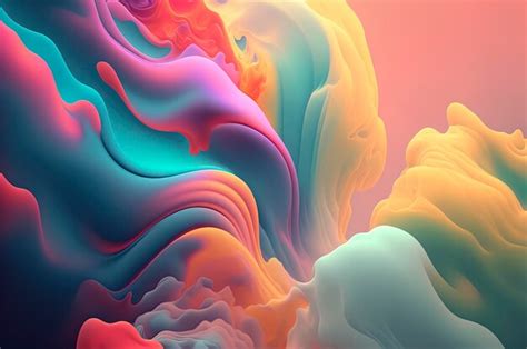 Premium Photo Colorful Organic Lines As Abstract Wallpaper