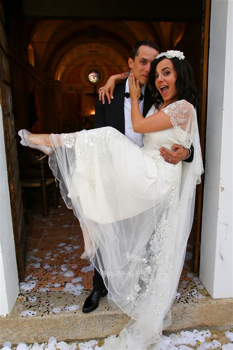 Photo Exclusif Mariage religieux en l église de Villanova d Alizée