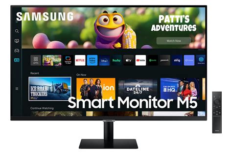 Samsung 32-Inch(80cm) LCD M5 FHD Smart Monitor, Mouse & Keyboard ...