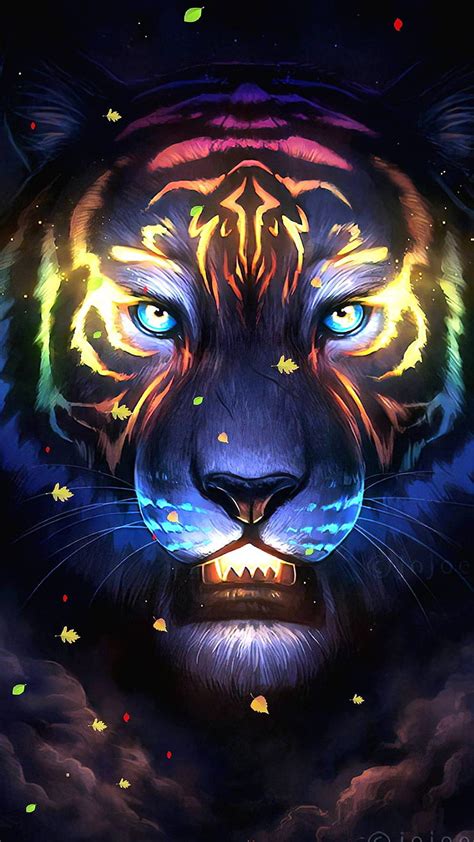 Hd Neon Tiger Wallpapers Peakpx