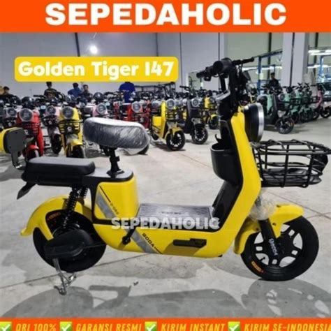 Jual Sepeda Motor Listrik Goda Golden Tiger Watt Electric E