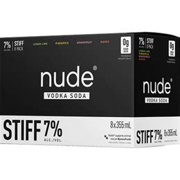 Nude Stiff Vodka Soda Mixer Online Neighbourhood Liquor Store