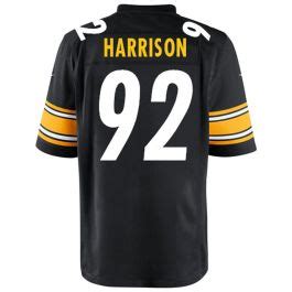 Pittsburgh Steelers Nike James Harrison Limited Home Jersey