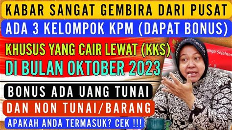 Mantab Kelompok Kpm Kategori Ini Dapat Bonus Uang Tunai Dan Barang