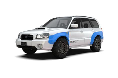 Fender Flares Set Wide Body Kit Subaru Forester Xt Active Vacation