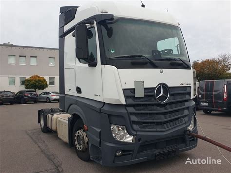 Buy Damaged Mercedes Benz Actros 1842 Truck Tractor Germany Leipzig