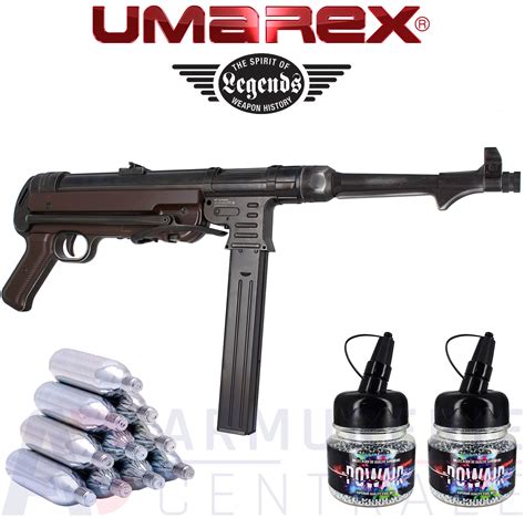 Pistolet Mitrailleur Umarex Legends MP40 German Full Auto 4 5mm 3