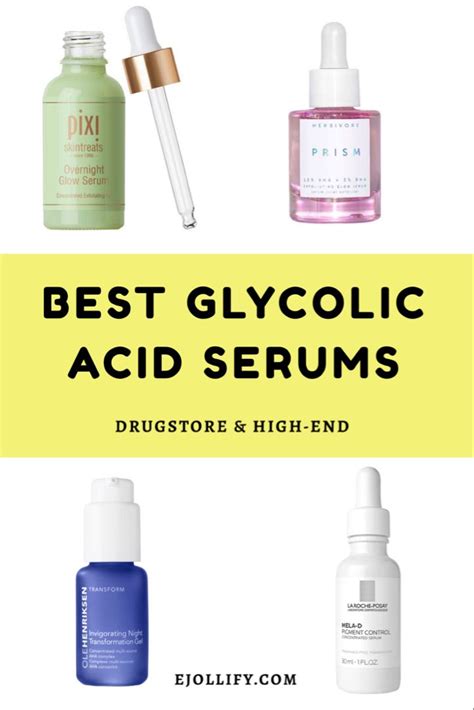 8 Best Glycolic Serum For Your Skincare Routine Glycolic Acid Serum Glycolic Acid French