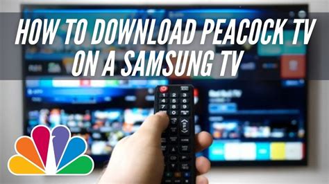 How To Get Peacock On Smart Tv Samsung