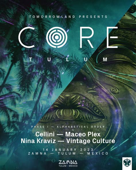 Tomorrowland Bringing Core Stage To Zamna Tulum