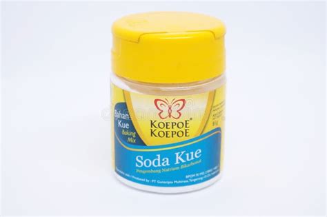 Soda Kue Or Baking Soda Indonesian Editorial Image Image Of Isolated