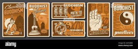 Buddhism Religion Meditation Spiritual Practices Posters Meditating