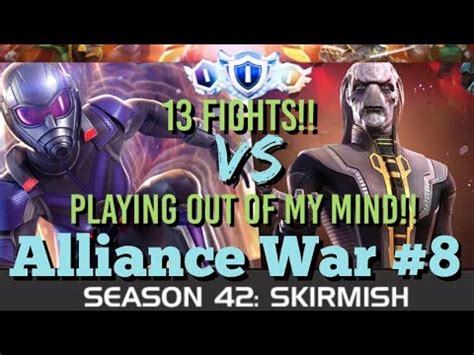 Mcoc Alliance War Season Fights Cassie Vs Maw Mags