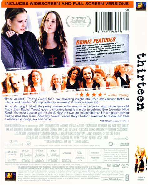 Thirteen Dvd Covers - Thirteen Photo (546900) - Fanpop