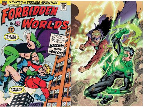 Magician Versus Nemesis Or 2 Green Lanterns Strange Adventure The