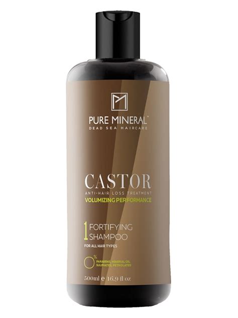 Pure Mineral Shampoo Castor Fortifying Shampoo Ml Goedkoop