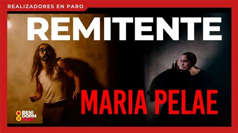 REMITENTE MARIA PELÁE Análisis y debate sobre PE Benidorm Fest