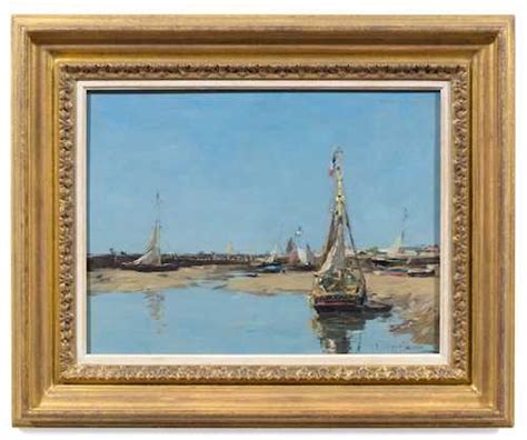 Eugène Louis Boudin Trouville les jetées marée basse 1877 1881