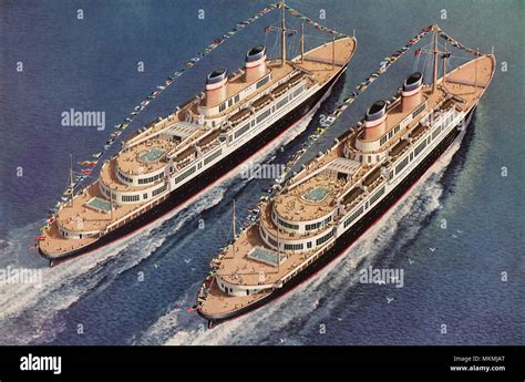 Luxury Liner Vintage Hi Res Stock Photography And Images Alamy