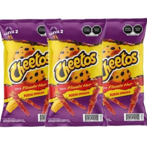 Chetos Xtra Flamin Hot Sabritas Count OFF