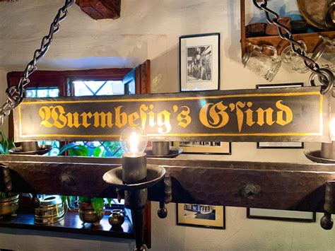 Zum Gulden Stern N Rnberg Historische Bratwurstk Che Franken