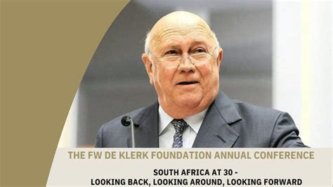 FW De Klerk Foundation Annual Conference South Africa At 30 YouTube