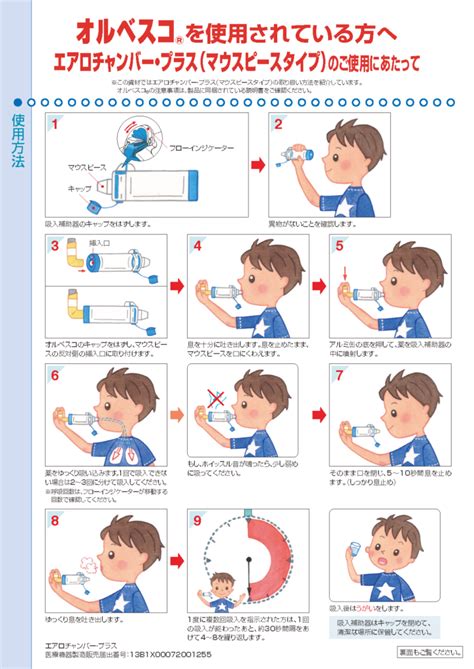 吸入器 使用数回 子どもの喘息に その他