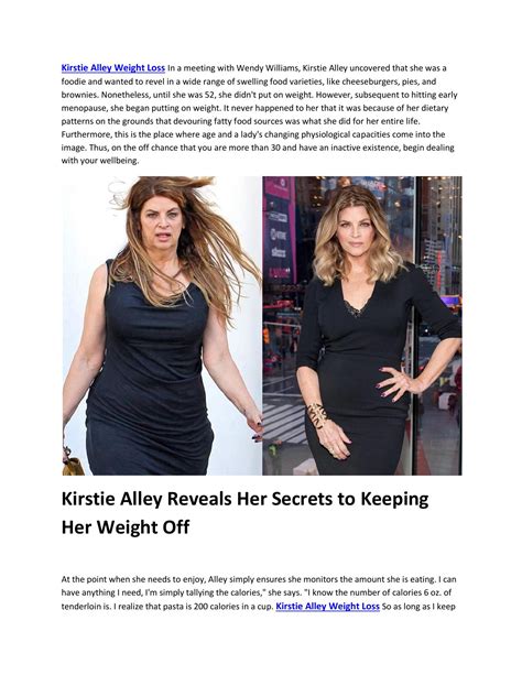 Kirstie Alley Weight Loss Journey.pdf | DocDroid