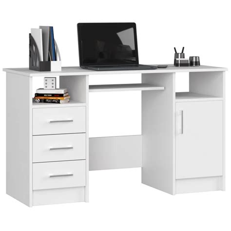 Ripley ESCRITORIO MODERNO GLURAK BLANCO RYR MUEBLES