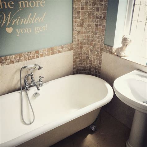 Our small but perfectly formed bathroom with roll top bath | Roll top ...