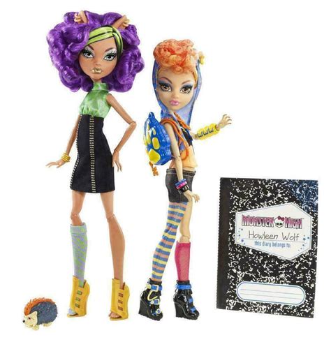 Monster High Clawdeen And Howleen Wolf Exclusive 105 Doll 2 Pack Monster High