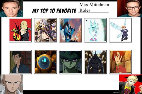 My Top 10 Max Mittelman Roles by RebeloftheDawn95 on DeviantArt