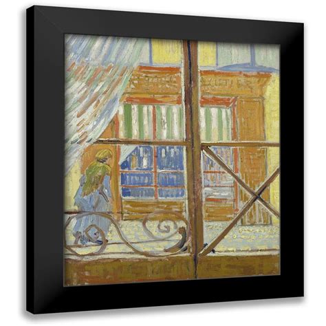 Van Gogh Vincent 12x14 Black Modern Framed Museum Art Print Titled