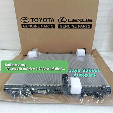 Jual Radiator Assy Toyota Avanza Grand New Veloz Cc Matic Ori Denso