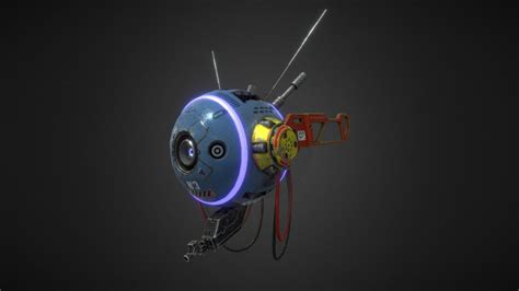 Sci Fi 3D Drone Deep3dsea