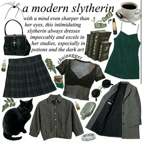 Modern Slytherin Aesthetic Slytherin Clothes Slytherin Fashion